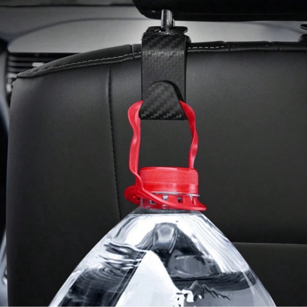 4Pcs Universal Car Seat Headrest Hook Hanger For Car Interior Accessories - Picture 6 of 7